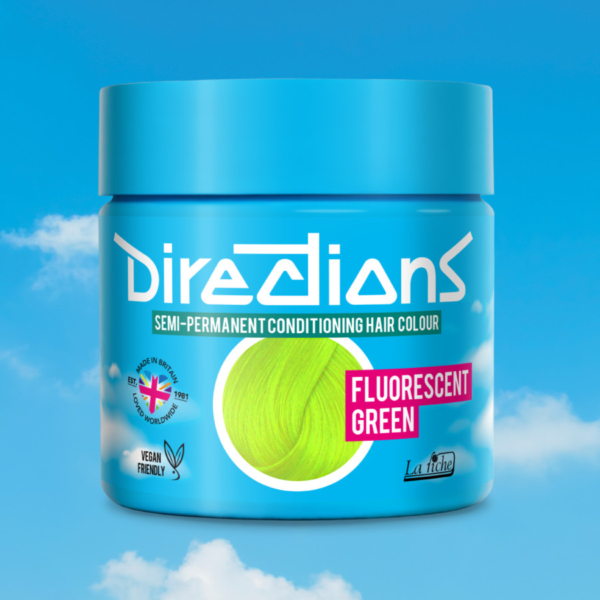 DIRECTIONS fluorescent green 100 ml - Зображення 2